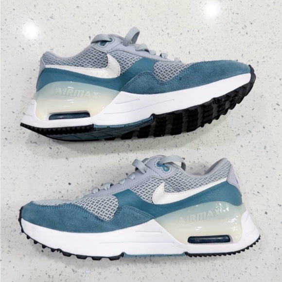 Nike Air Max SYSTM Wolf Grey Aqua Blue Men’s Size 7 / EU 40 - Picture 2 of 8